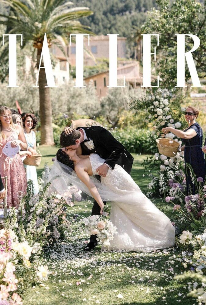 Alaleh Azhir in Karla gown featured in Tatler