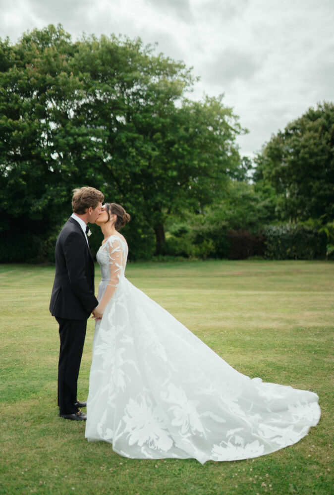 Catherine Boardman in Jordi gown