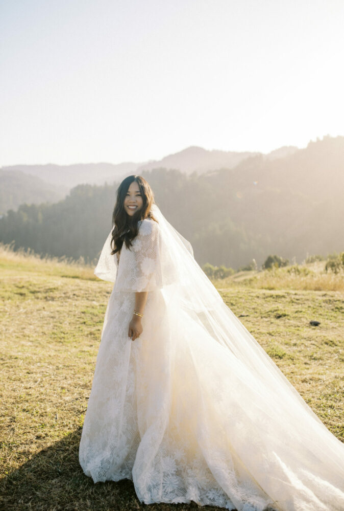 Kirsten Soong in Sheya gown